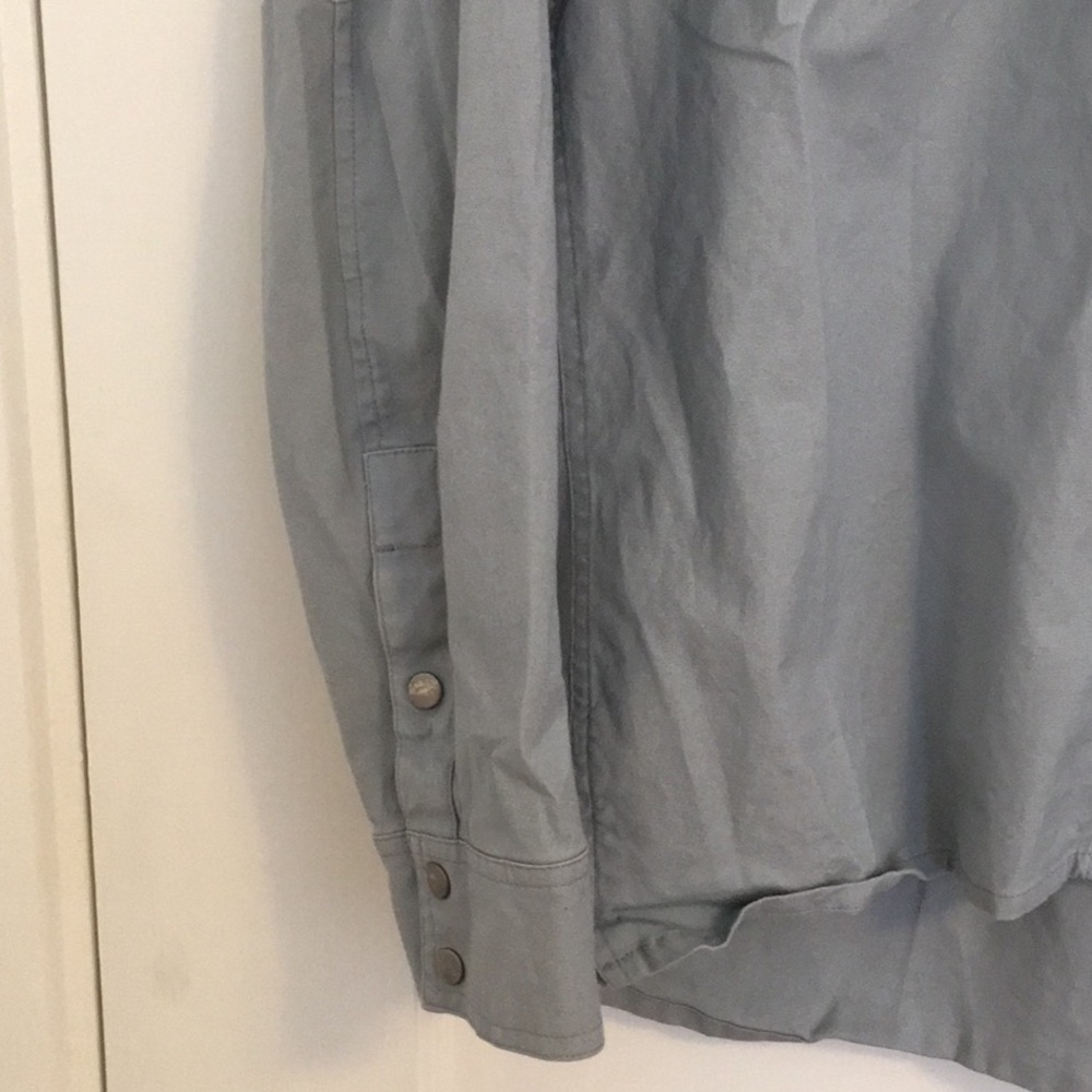 Nike Mens SB Shirt Jacket Blue/Grey Zip Up - Picture 4 of 12
